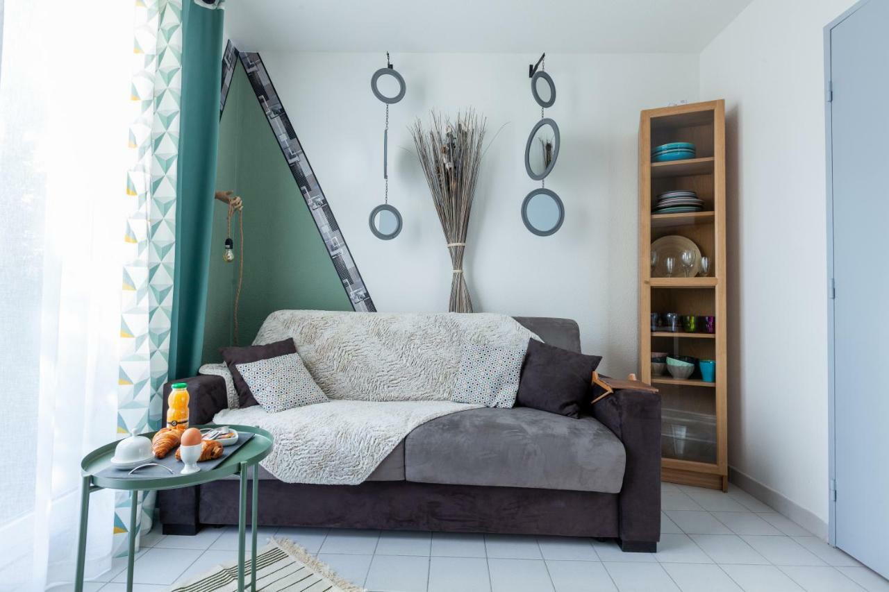 Studio - Les villas du triangle Nîmes Esterno foto